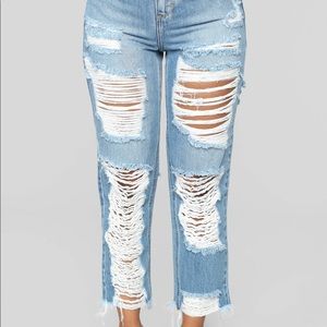Boyfriend cut women jeans